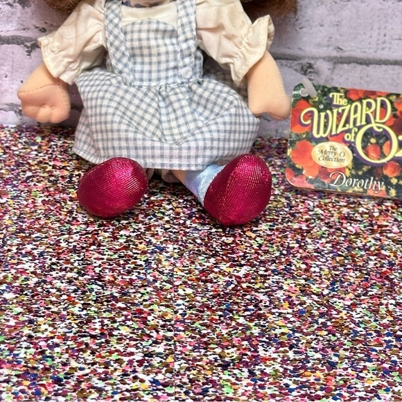 Wizard of Oz DOROTHY Beanie Doll 1998 Merry O Collection Plush Vintage Toy Tag - Picture 4 of 16